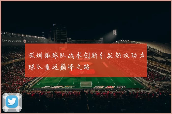 深圳排球队战术创新引发热议助力球队重返巅峰之路