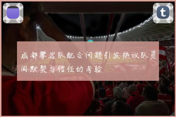成都攀岩队配合问题引发热议队员间默契与信任的考验